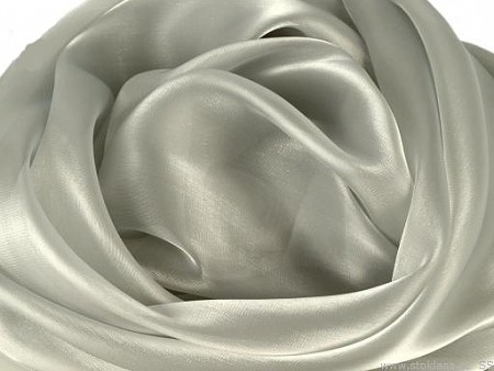 31, Šál 70X170 cm s strieborným kovovým leskom